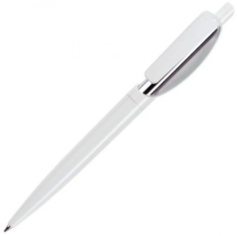 Шариковая ручка Dreampen Doppio Chrome, белая фото 1