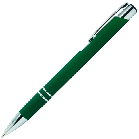 Ручка металлическая шариковая Z-PEN, Legend Soft Touch Mirror, зелёная фото 1
