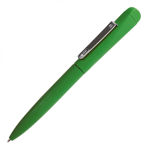 Ручка металлическая шариковая B1 IQ, с флешкой, 4 GB, зелёная фото 1