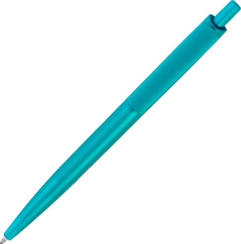 Ручка пластиковая шариковая Vivapens HIT COLOR, бирюзовая фото 2