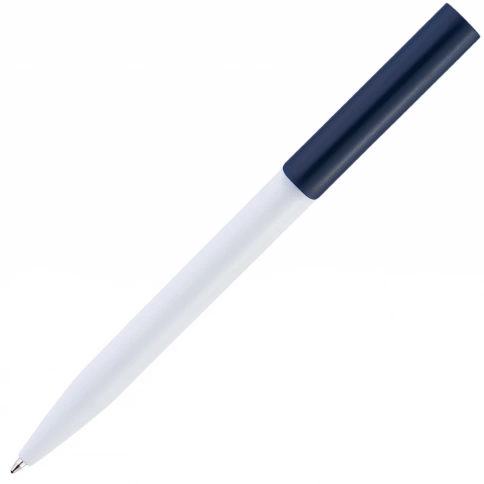 Ручка пластиковая шариковая Vivapens CONSUL, тёмно-синяя фото 3