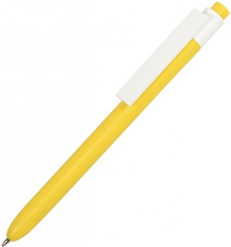 Шариковая ручка Neopen Retro, жёлтая с белым фото 1
