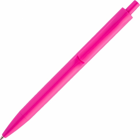 Ручка пластиковая шариковая Vivapens IGLA COLOR, розовая фото 3