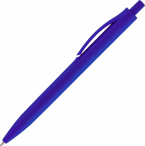 Ручка пластиковая шариковая Vivapens IGLA SOFT, синяя фото 1