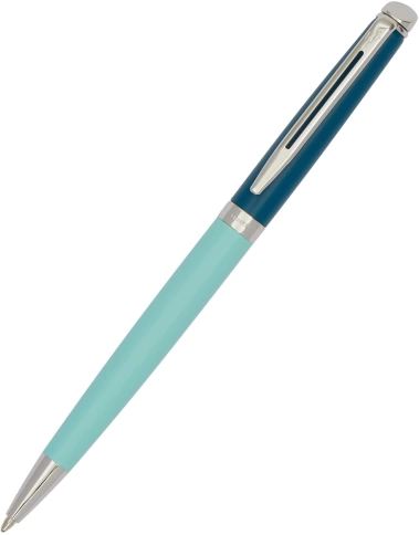 Шариковая ручка Waterman Hemisphere Colour Blocking (2190125) Green CT; M синие чернила; подарочная коробка фото 10