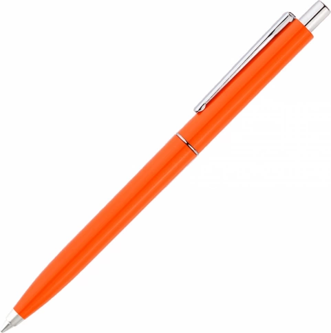 Ручка пластиковая шариковая Vivapens TOP NEW, оранжевая фото 2