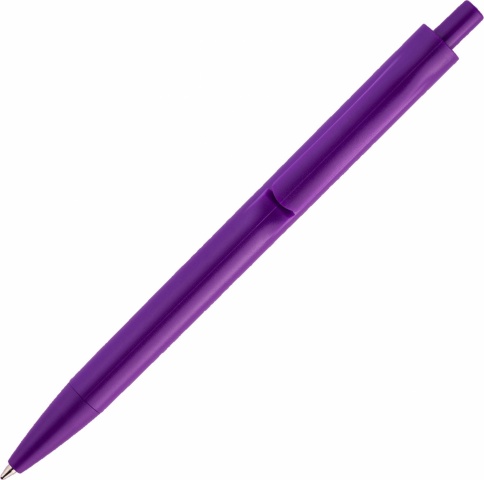 Ручка пластиковая шариковая Vivapens IGLA COLOR, фиолетовая фото 3
