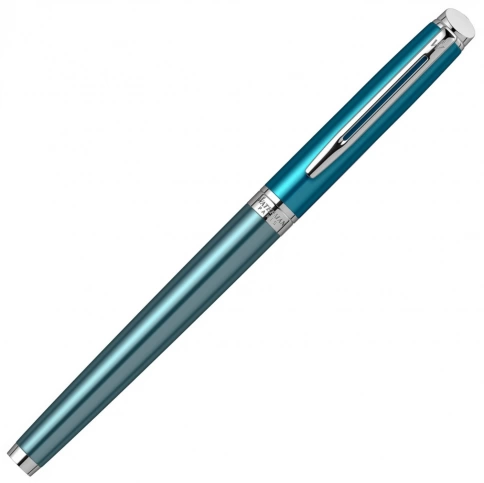 Ручка перьевая Waterman Hemisphere (2118237) Sea Blue F перо сталь нержавеющая подар.кор. фото 4