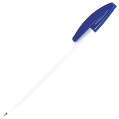 Шариковая ручка Dreampen Slim Classic, бело-синяя фото 1