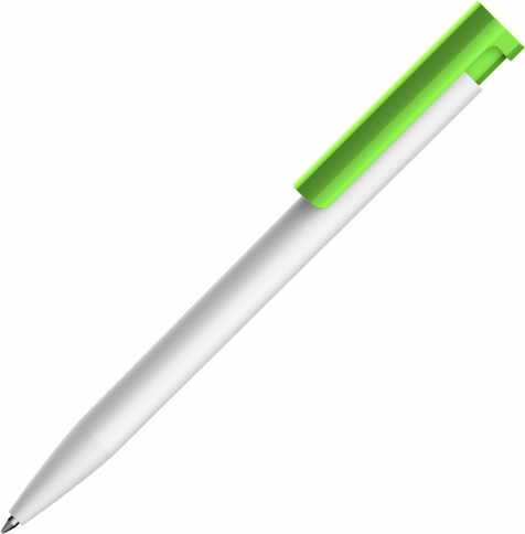 Ручка пластиковая шариковая Vivapens CONSUL, салатовая фото 1