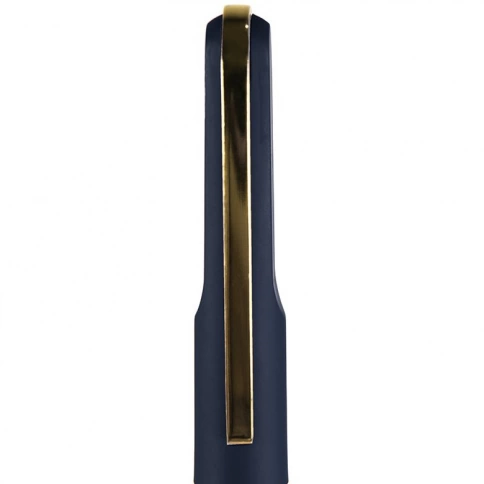 Ручка металлическая шариковая B1 Faro, синяя с золотистым фото 3