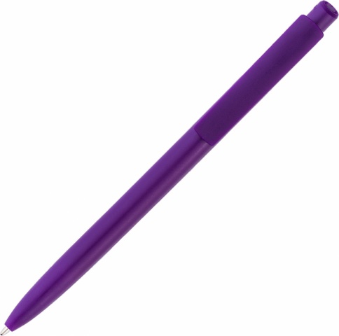 Ручка пластиковая шариковая Vivapens POLO COLOR, фиолетовая фото 3