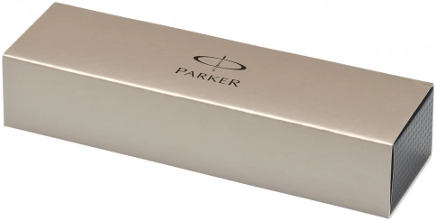 Ручка роллер Parker Vector Standard T01 (2025444) Stainless Steel CT M синие, чернила подар.кор., серебристая фото 4