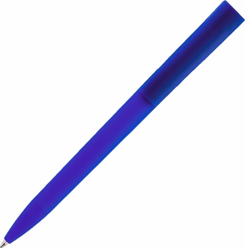 Ручка пластиковая шариковая Vivapens ZETA SOFT, синяя фото 3
