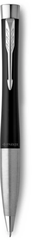 Шариковая ручка Parker Urban Core (2150858) Muted Black CT M; чернила черные, подар.кор. фото 4