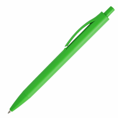 Ручка пластиковая шариковая Vivapens IGLA COLOR, салатовая фото 3