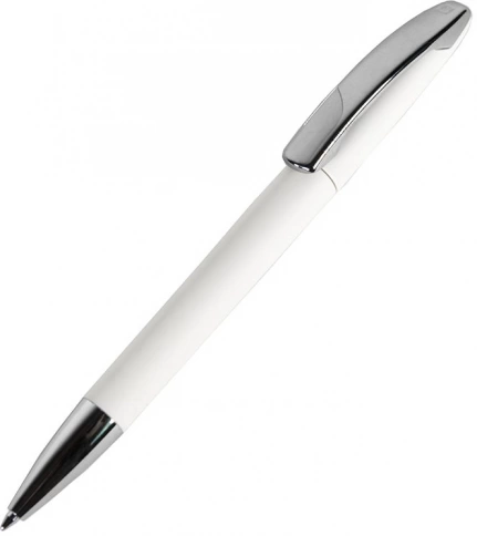 Шариковая ручка MAXEMA VIEW, белая фото 2