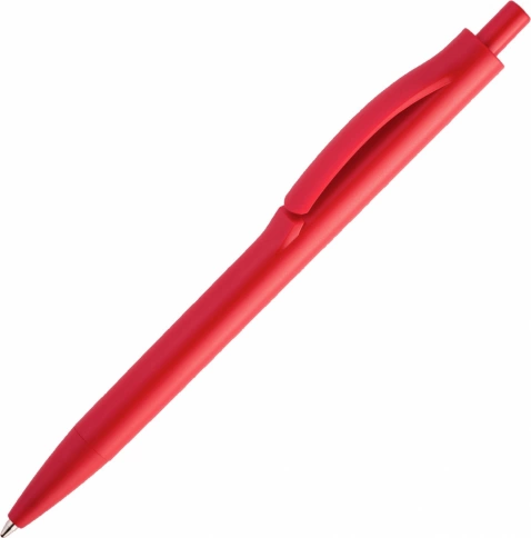 Ручка пластиковая шариковая Vivapens IGLA COLOR, красная фото 1