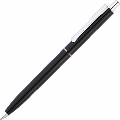 Ручка пластиковая шариковая Vivapens TOP NEW, чёрная фото 1