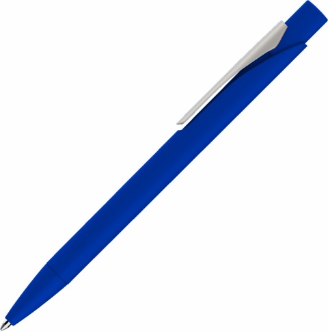 Ручка пластиковая шариковая Vivapens MASTER SOFT, тёмно-синяя фото 2