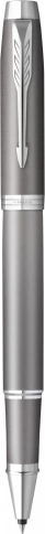 Роллер ручка Parker IM Writing Rituals T331 (2203897) серый F; черные чернила;  подарочная коробка фото 1