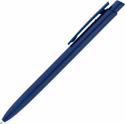 Ручка пластиковая шариковая Vivapens POLO COLOR, тёмно-синяя фото 2