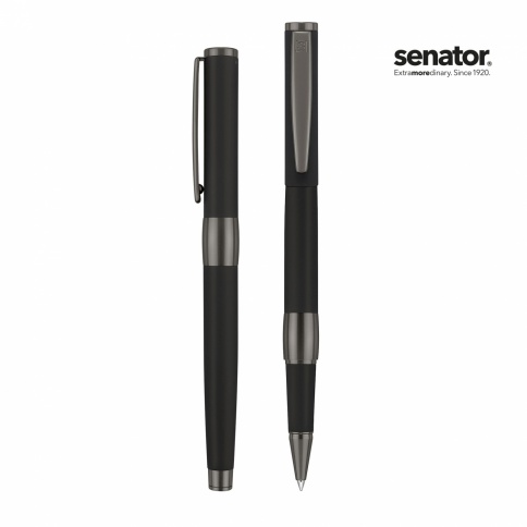 Ручка роллер Senator Image Black Line, чёрная фото 2