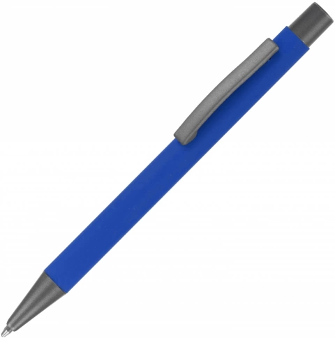 Ручка металлическая шариковая Vivapens MAX SOFT, синяя фото 1