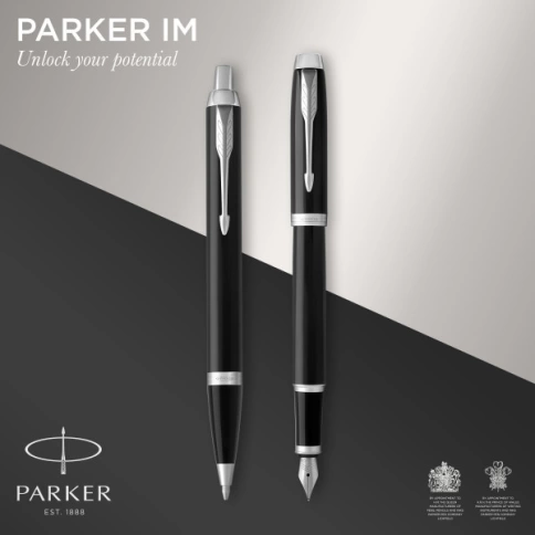 Набор Parker IM Core FK221 (2093215) Black CT сталь нержавеющая подар.кор.  фото 2