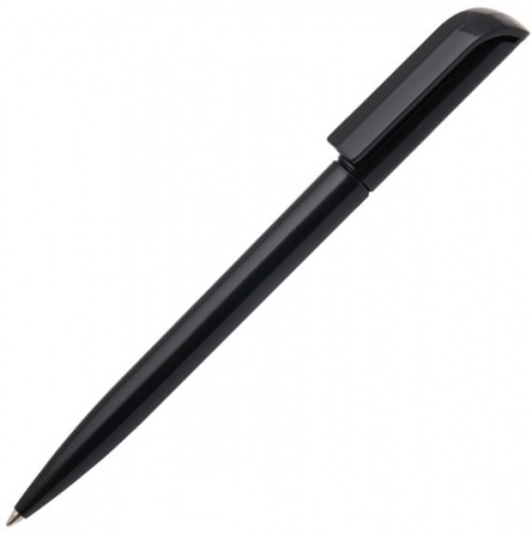 Ручка пластиковая шариковая Carolina Solid, чёрная фото 1