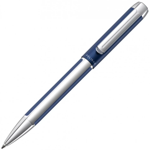Ручка шариковая Pelikan Elegance Pura K40 (PL954990) Blue Silver M черные чернила подар.кор. фото 1