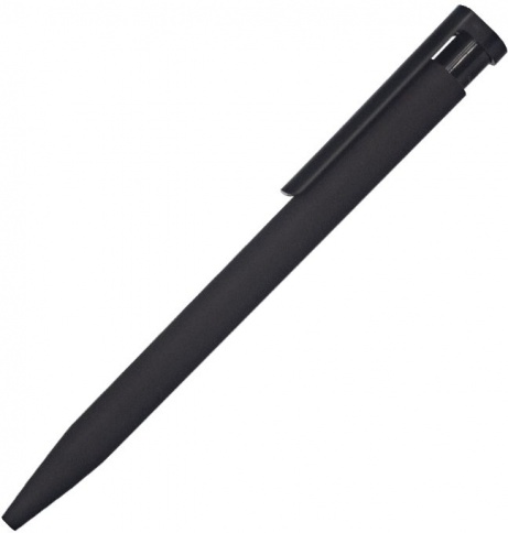 Ручка пластиковая шариковая Stanley Soft, чёрная фото 1
