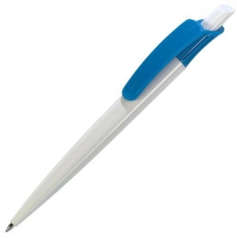 Шариковая ручка Dreampen Gladiator, бело-голубой фото 1