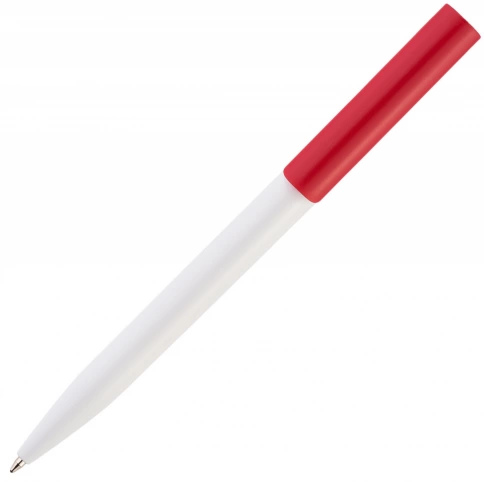 Ручка пластиковая шариковая Vivapens CONSUL, красная фото 3