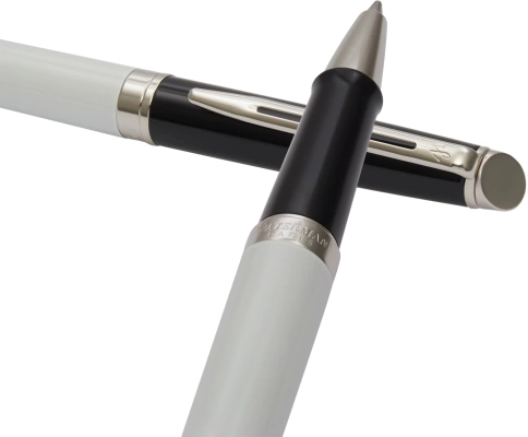 Роллер  ручка Waterman Hemisphere Colour Blocking (2202845) чёрный/белый F; чёрные чернила, подарочная коробка фото 3
