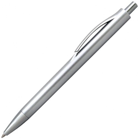 Ручка пластиковая шариковая Z-PEN IGLA COLOR, серебристая фото 1
