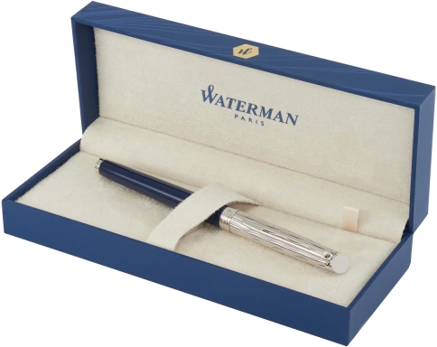 Перьевая ручка Waterman Hemisphere L`Essence du Bleu (2166467) LaqBlue CT; F перо сталь с хромированным покрытием; подарочная коробка фото 3