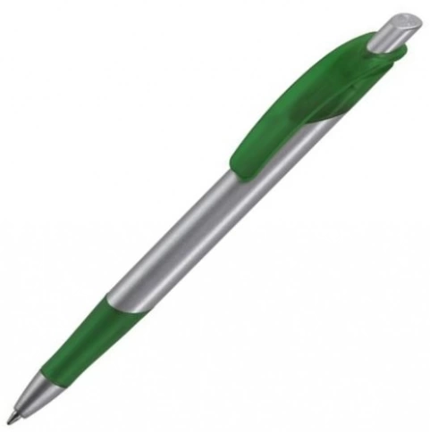 Шариковая ручка Dreampen Lotus Satin, серебристо-зелёная фото 1