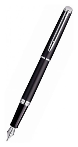 Перьевая ручка Waterman Hemisphere (S0920810) Matte Black CT; F перо сталь с хромированным покрытием; подарочная коробка фото 13