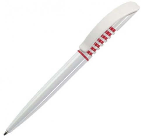 Шариковая ручка Dreampen Winner, бело-красная фото 1