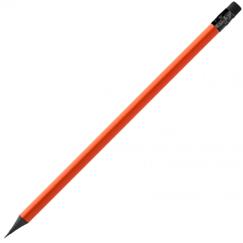 Карандаш простой BLACKWOOD COLOR, оранжевый фото 1