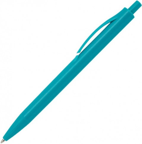 Ручка пластиковая шариковая Z-pen, Hit, бирюзовая фото 1