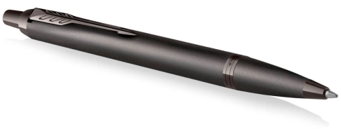 Шариковая ручка Parker IM Monochrome K328 (2172961) Gun Metal M; син. черн.; подар.кор. фото 2