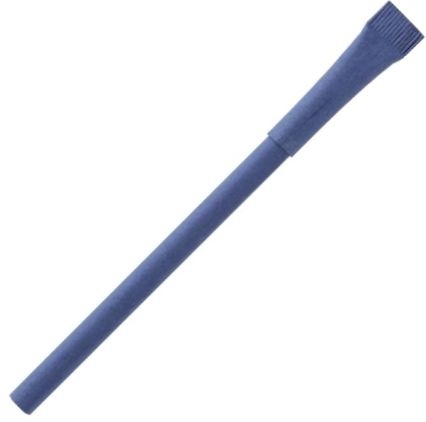 Ручка картонная шариковая Vivapens KRAFT, синяя фото 1
