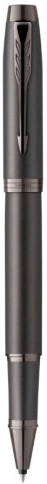 Роллер-ручка Parker IM Monochrome T328 (2172960) Gun Metal F; черн. черн.; подар.кор. фото 8