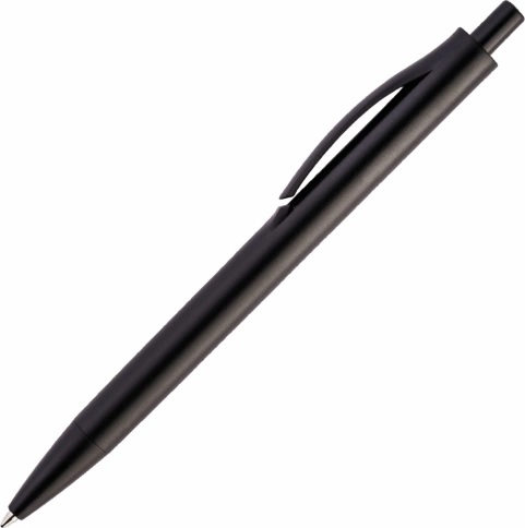 Ручка пластиковая шариковая Vivapens IGLA COLOR, чёрная фото 2