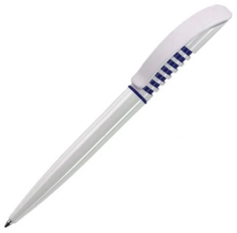 Шариковая ручка Dreampen Winner, бело-тёмно-синяя фото 1