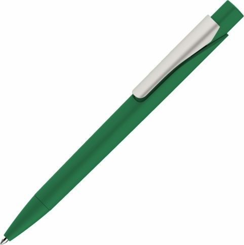 Ручка пластиковая шариковая Vivapens MASTER SOFT, зелёная фото 1