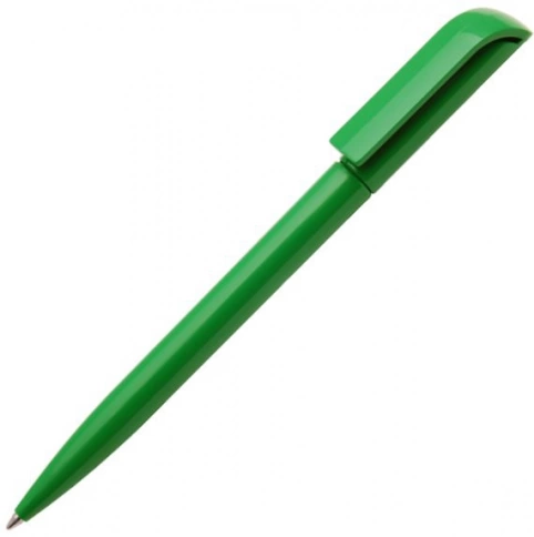 Ручка пластиковая шариковая Carolina Solid, зелёная фото 1