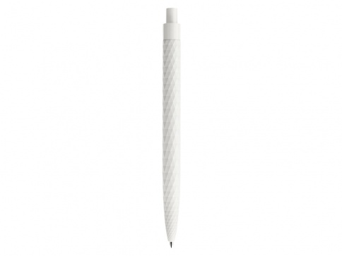 Ручка шариковая Prodir QS01 PRP, белая фото 3